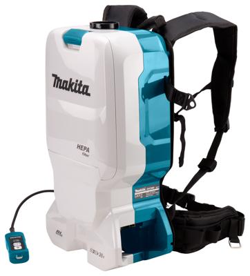 Makita dvc660pt2 2x18 v rugstofzuiger voor schoonmaak 5,0 ah accu (2 st), duo snellader, in doos - dvc660pt2 Makita dvc660pt2 2x18 v rugstofzuiger voor schoonmaak 5,0 ah accu (2 st), duo snellader, in doos - dvc660pt2