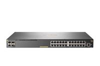 HP Hewlett Packard Enterprise Aruba 2930 F 24 G PoE + 4SFP + Beheerde L3 Gigabit Ethernet (10/100/1000) Power Over Ethernet (PoE) 1U Grijs - thumbnail