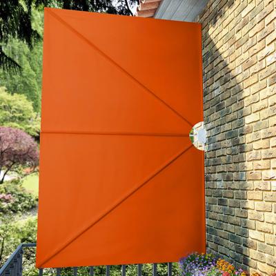 VidaXL Terrasscherm inklapbaar 300x200 cm terracottakleurig VidaXL Terrasscherm inklapbaar 300x200 cm terracottakleurig