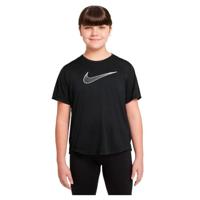 Nike Dri-Fit T-Shirt Meisjes Zwart - Maat 128 - Kleur: Zwart | Soccerfanshop - thumbnail