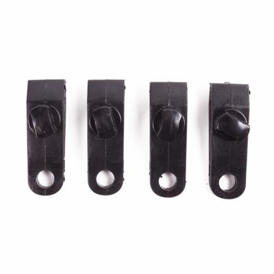 Awning and tarpaulin clamps set Bensontools Clip Zwart 4 Stuks Ø 0,27 x 8 x 3 cm