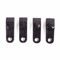Awning and tarpaulin clamps set Bensontools Clip Zwart 4 Stuks Ø 0,27 x 8 x 3 cm - thumbnail