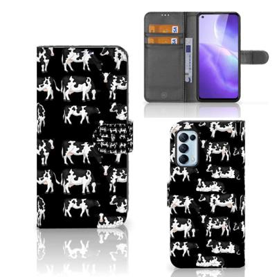 OPPO Find X3 Lite | Telefoonhoesje | Met pasjeshouder | Koetjes OPPO Find X3 Lite | Telefoonhoesje | Met pasjeshouder | Koetjes