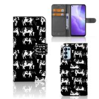 OPPO Find X3 Lite | Telefoonhoesje | Met pasjeshouder | Koetjes - thumbnail
