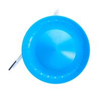 Eureka Acrobat balanceerbord met stok - lichtblauw - thumbnail