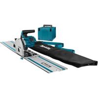 Makita DSP601ZJU2 Accu Invalcirkelzaag 165mm AWS + Geleiderail en Tas 2x18V Basic Body in Mbox - thumbnail