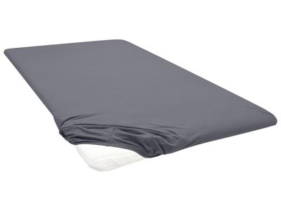Biberna Jersey hoeslaken (Antraciet, 90-100 x 200 cm)