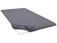 Biberna Jersey hoeslaken (Antraciet, 90-100 x 200 cm) - thumbnail
