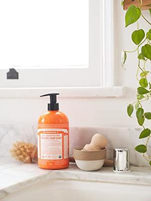 Dr. Bronner&apos;s Zeeppomp - tea tree - 355 ml