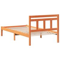 Bedframe Bruin 80 x 200 cm Massief grenenhout - thumbnail