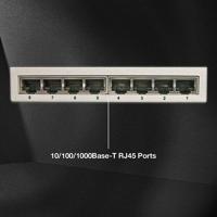 LINDY Switch réseau GIGABIT 8 Ports 10/100/1000 - thumbnail