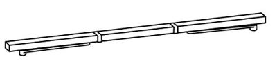 dormakaba glijarm-sluitvolgorderegelaar - GSR/V - t.b.v. TS 91 / 92 /93 - zilver