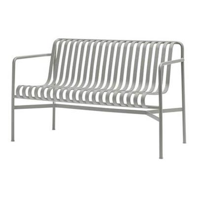 HAY Palissade tuinbank met armleuning sky grey