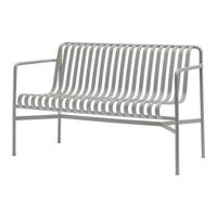 HAY Palissade tuinbank met armleuning sky grey - thumbnail