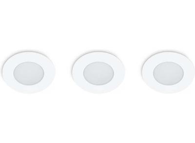 Prolight LED Inbouwspots Rond - 3x5W - IP65 - Wit Prolight LED Inbouwspots Rond - 3x5W - IP65 - Wit