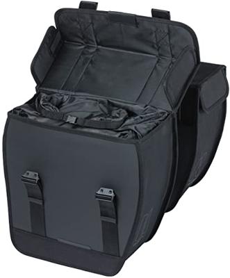 Basil tour dubbele fietstas 35l zwart