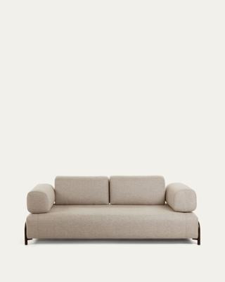 Kave Home 3-zits Bank 'Compo', kleur Beige