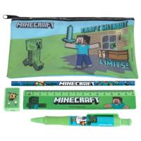 Minecraft 12-Piece Stationery Set A4 Bumper - thumbnail
