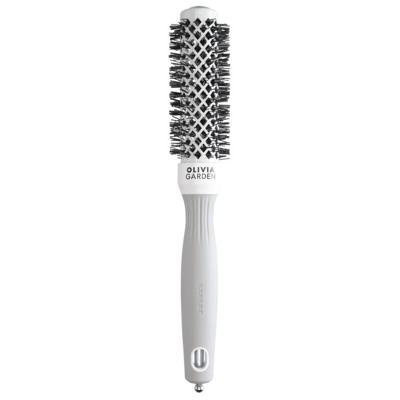 Olivia Garden Blowout Shine Brush White&Grey Ø25mm