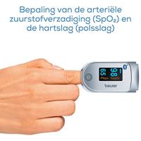 Beurer PO 60 Bluetooth® Pulsoximeter Saturatiemeter - thumbnail