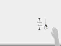 Schaar Leitz Quality 180 mm Zwart - thumbnail