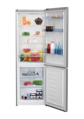 Beko RCHE365K30XBN koel-vriescombinatie Vrijstaand 327 l Roestvrijstaal