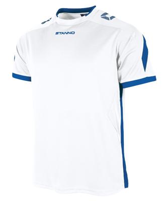 Stanno 410006 Drive Match Shirt - White-Royal - XXXL