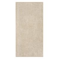 Cawö Cawö Two-Tone Stripe Badlaken 80x150 sand - thumbnail