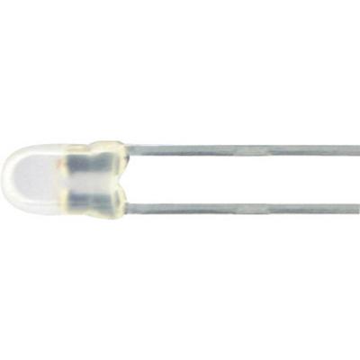 Kingbright L-937EGW LED meerkleurig Rood, Groen Rond 3 mm 20 mcd, 16 mcd 60 ° 20 mA 2 V, 2.2 V