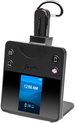 HP Poly Savi 8445 MS Teams In Ear headset DECT Mono Zwart Noise Cancelling Computer