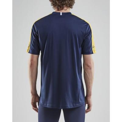 Craft 1905561 Progress Contrast Jersey M - Navy/Yellow - 3XL