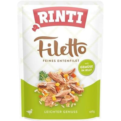 RINTI Filetto Duck fillet with vegetables - natvoer voor honden - 100g