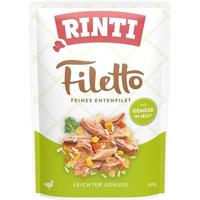 RINTI Filetto Duck fillet with vegetables - natvoer voor honden - 100g - thumbnail
