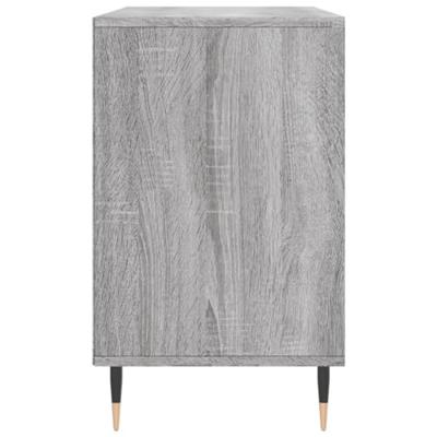 VidaXL Schoenenkast 102x36x60 cm bewerkt hout sonoma grijs VidaXL Schoenenkast 102x36x60 cm bewerkt hout sonoma grijs