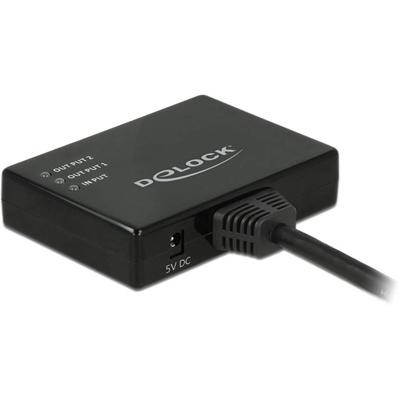 Delock 87700 HDMI-splitter 1 x HDMI in > 2 x HDMI uit 4K 30 Hz Delock 87700 HDMI-splitter 1 x HDMI in > 2 x HDMI uit 4K 30 Hz