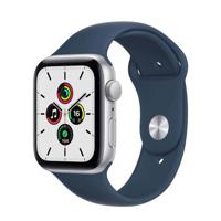 Refurbished Apple Watch SE 2020 GPS 44mm Zilver Gebruikt - thumbnail