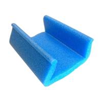 Permafix Nomafoam U-beschermprofiel - U120 - 22 x 2 m - blauw - thumbnail