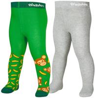 Playshoes maillot 2-pack groen | grijs Maat - thumbnail