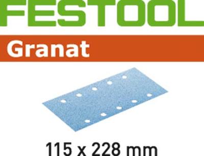 Festool 115x228 P80 GR/50 Schuurmateriaal - 498946 Festool 115x228 P80 GR/50 Schuurmateriaal - 498946