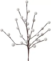 Everlands kunsttak bessen 26cm wit - thumbnail