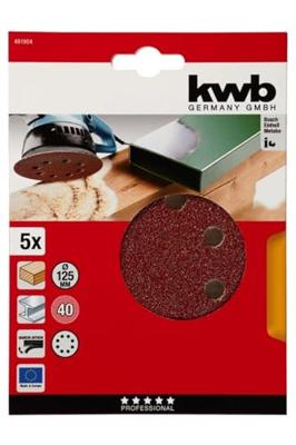 kwb 491924 Schuurschijf Diameter 125 mm 5 stuk(s)