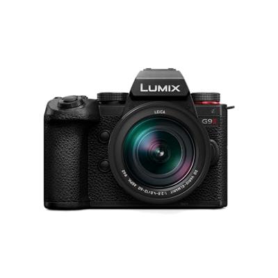 Panasonic LUMIX DC-G9M2LE Micro Four Thirds Spiegelloze Camera met Leica DG Vario-Elmarit 12-60 mm F2.8-4.0 Lens, 25,2 MP, 4K 120p/100p en 5,7K 30p/25p, Fase Hybrid AF, Wifi, Bluetooth, HDMI, Zwart