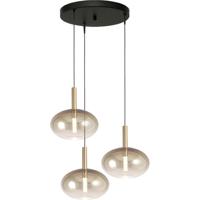 Masterlight 3L vide hanglampLido Onion goud met Ø 24cm gold-fading glas - 2862-02-02-35-3-3 - thumbnail