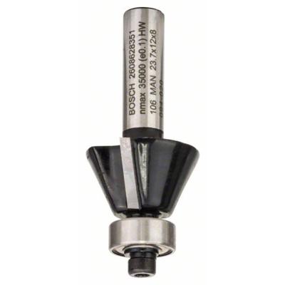 Bosch Accessories 2608628351 Vlakke frees Hardmetaal Lengte 54 mm Afmeting, Ø 23.7 mm Schachtdiameter 8 mm Bosch Accessories 2608628351 Vlakke frees Hardmetaal Lengte 54 mm Afmeting, Ø 23.7 mm Schachtdiameter 8 mm