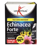 Lucovitaal Echinacea extra forte cats claw duo 2 x 100ml (1 Set) - thumbnail