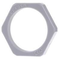 OBO Bettermann 2049570 116 M50 LGR PS Contramoer PG50 Kunststof Lichtgrijs 1 stuk(s) - thumbnail