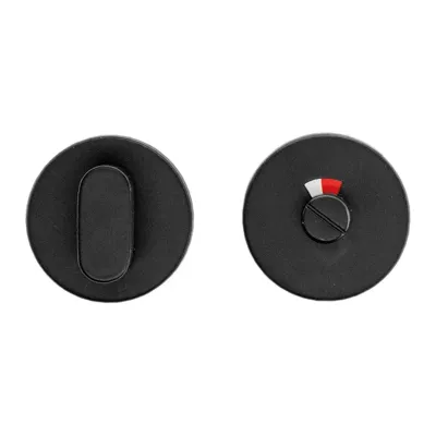 Hdd Pro WC Garnituur Rond Shape Zwart