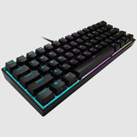 Corsair K65 RGB Mini Mechanisch Gaming Toetsenbord Cherry MX Red Qwerty - thumbnail