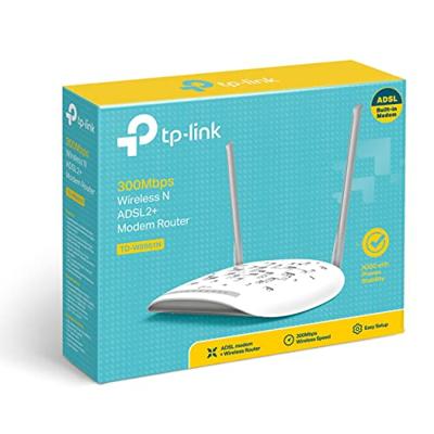 TP-Link 300Mbps Wireless N ADSL2 + modemrouter (TD-W8961N)