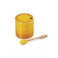LE CREUSET - Aardewerk - Honingpot met spatel 0,42l Nectar - thumbnail